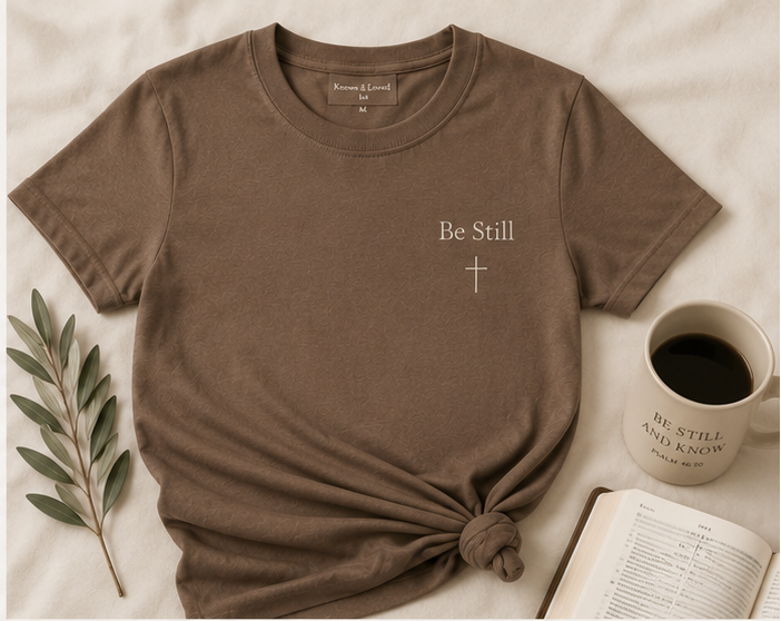 Short Sleeve "Be Still" T-Shirt